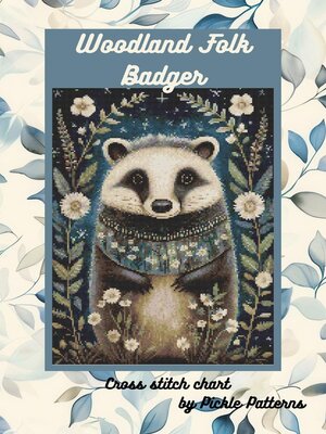 cover image of Woodland Folk: Badger